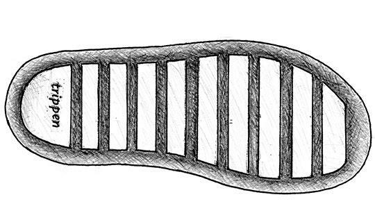 Closed Collection: Simplifying resoling through interchangeable shoe parts  - Trippen shoes - exceptional design and quality from Germany