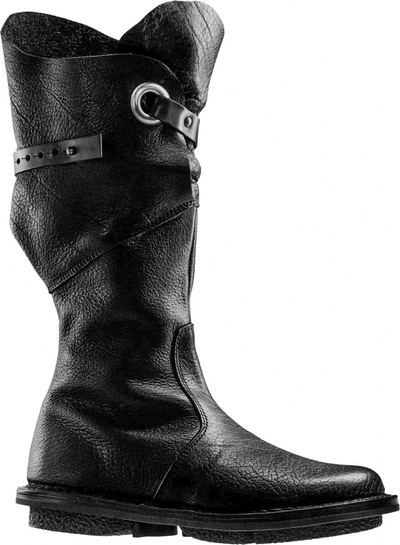 Trippen leather Boot Warrior in black